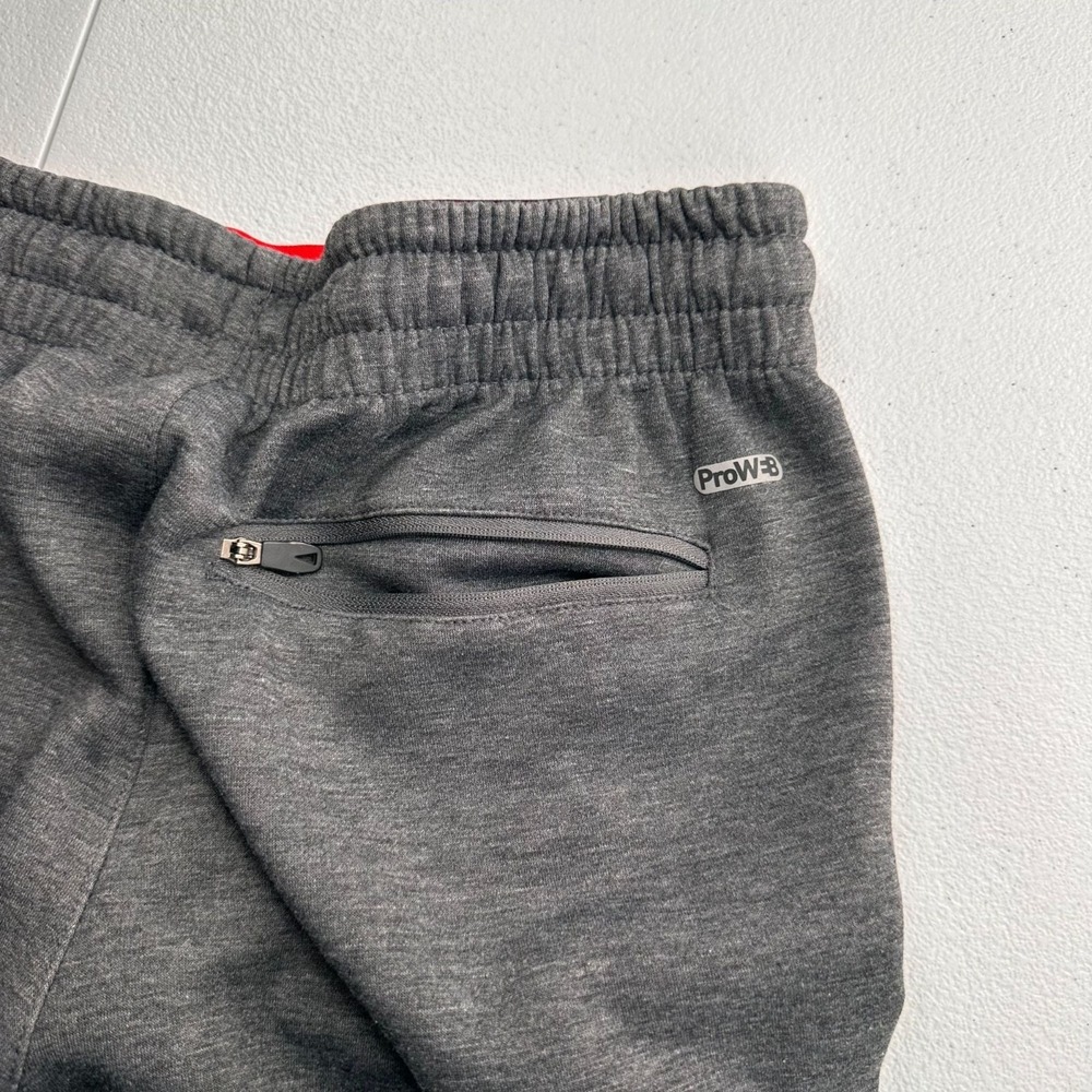 Spyder Active‎ Mens ProWeb Small Gray Sweatpants With Pockets & Drawstring Comfy - Picture 6 of 8